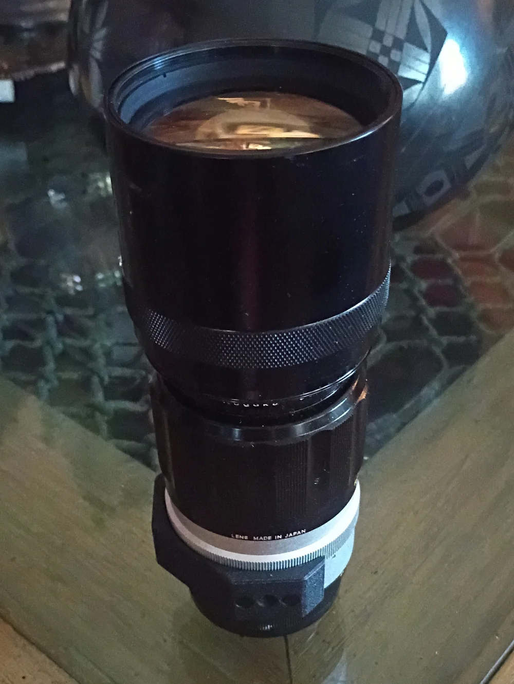 Nikkor 300mm Black Telephoto Camera Lens - Nippon Kogaku Japan - 4211229